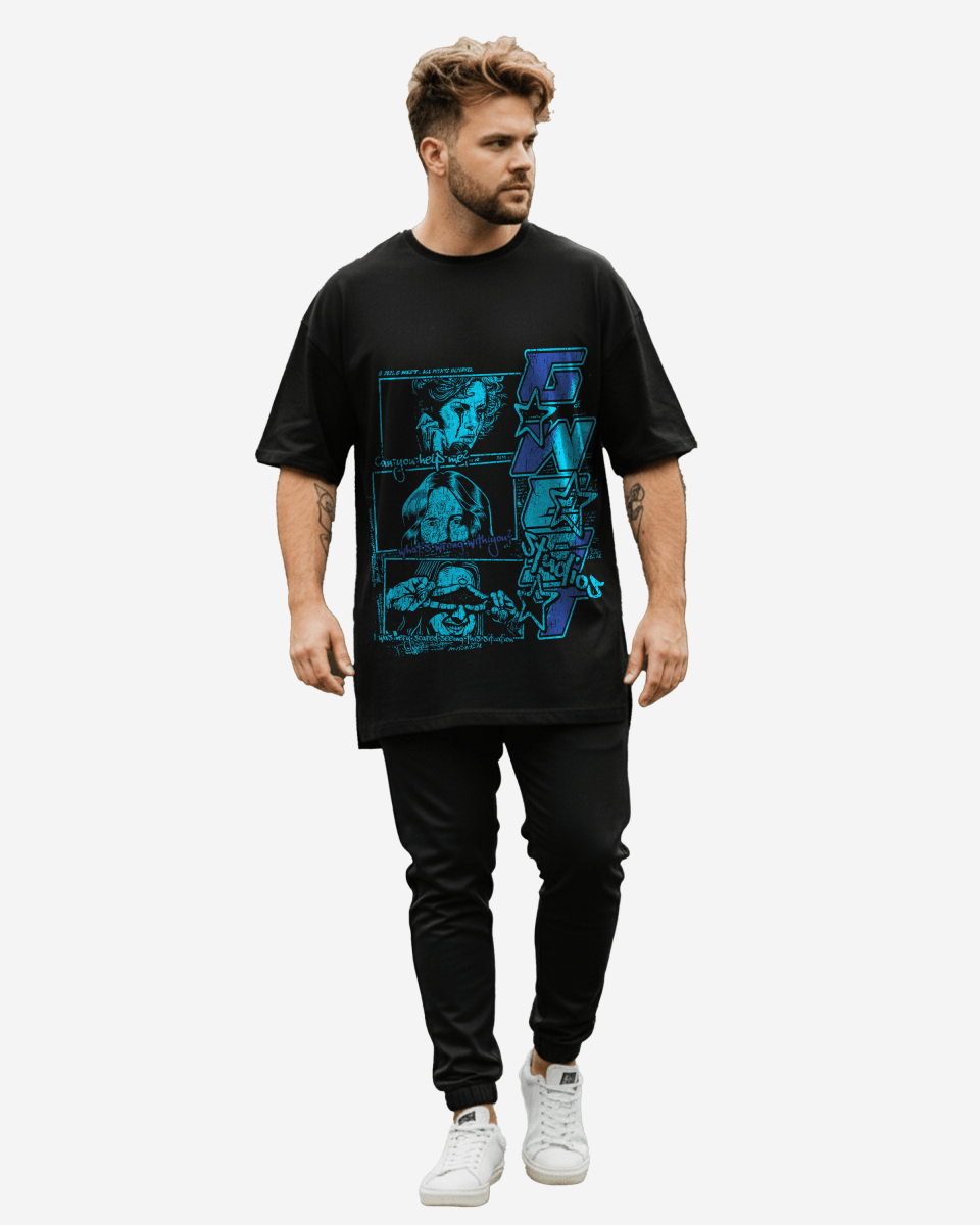 G West Rhinestone Can You Help Me Tee Big And Tall - G West