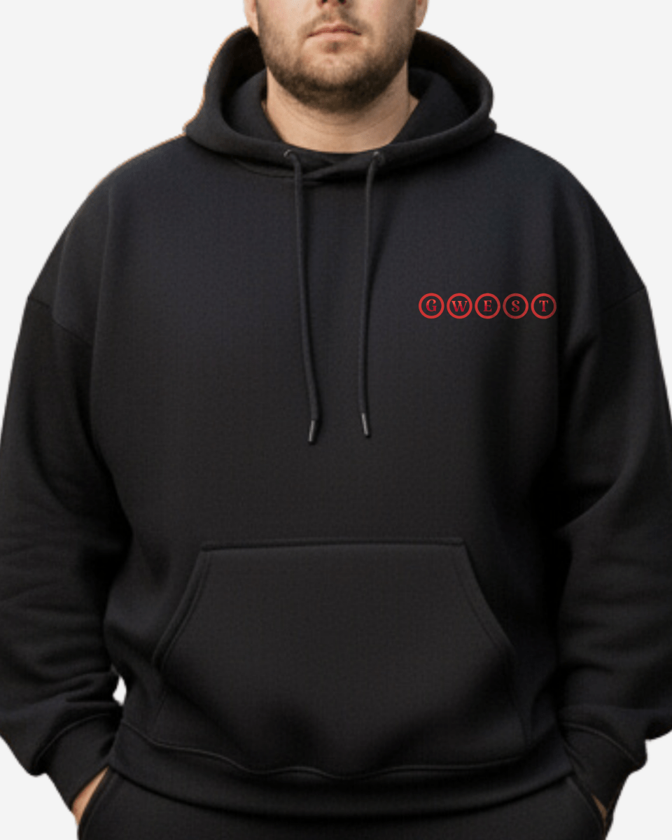 G West Rhinestone Grind Till Midnight Big And Tall Hoodie - G West