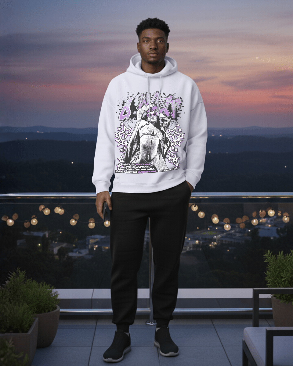 G West Rhinestone Heat Check Men's Hoodie - G West