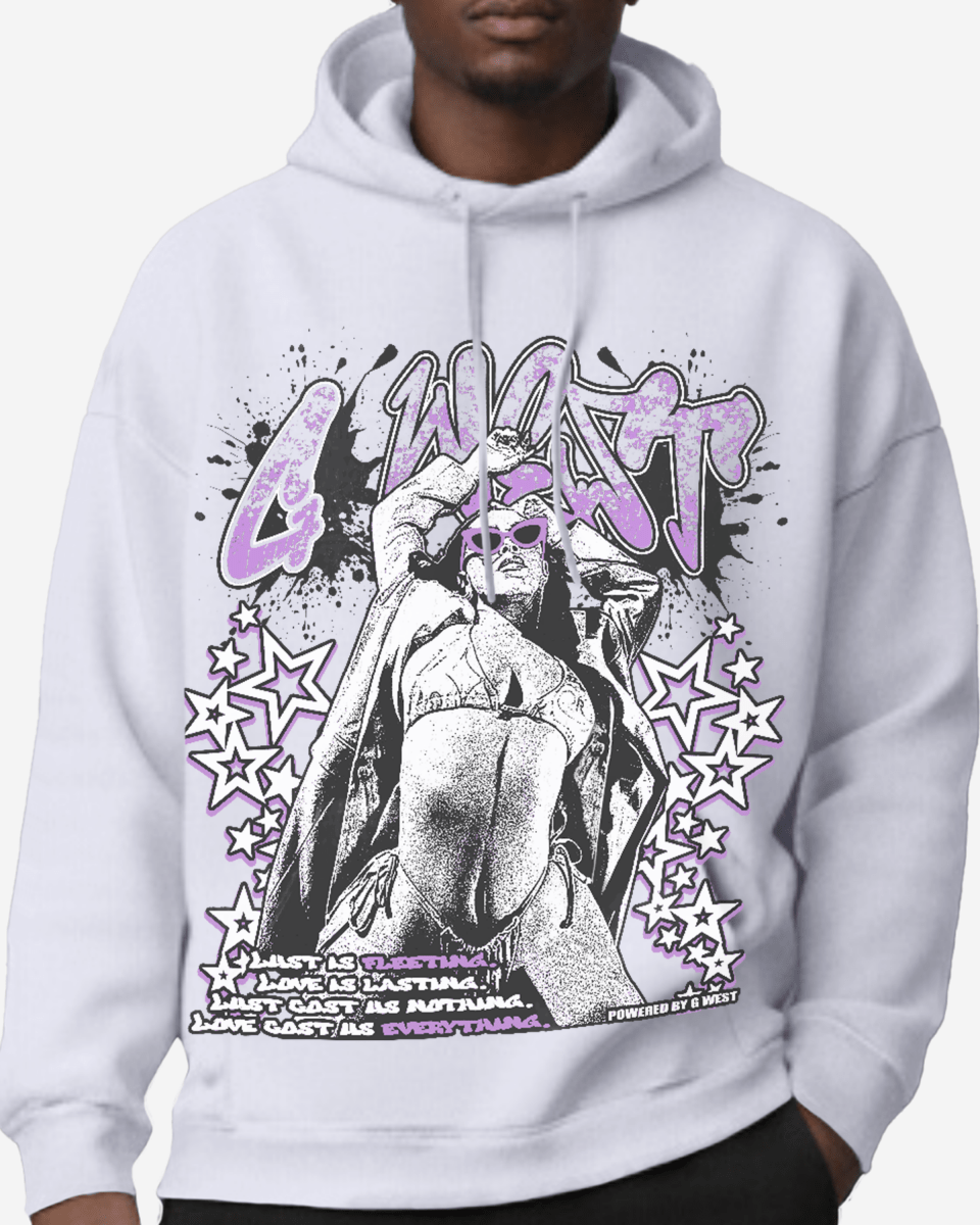 G West Rhinestone Heat Check Men's Hoodie - G West