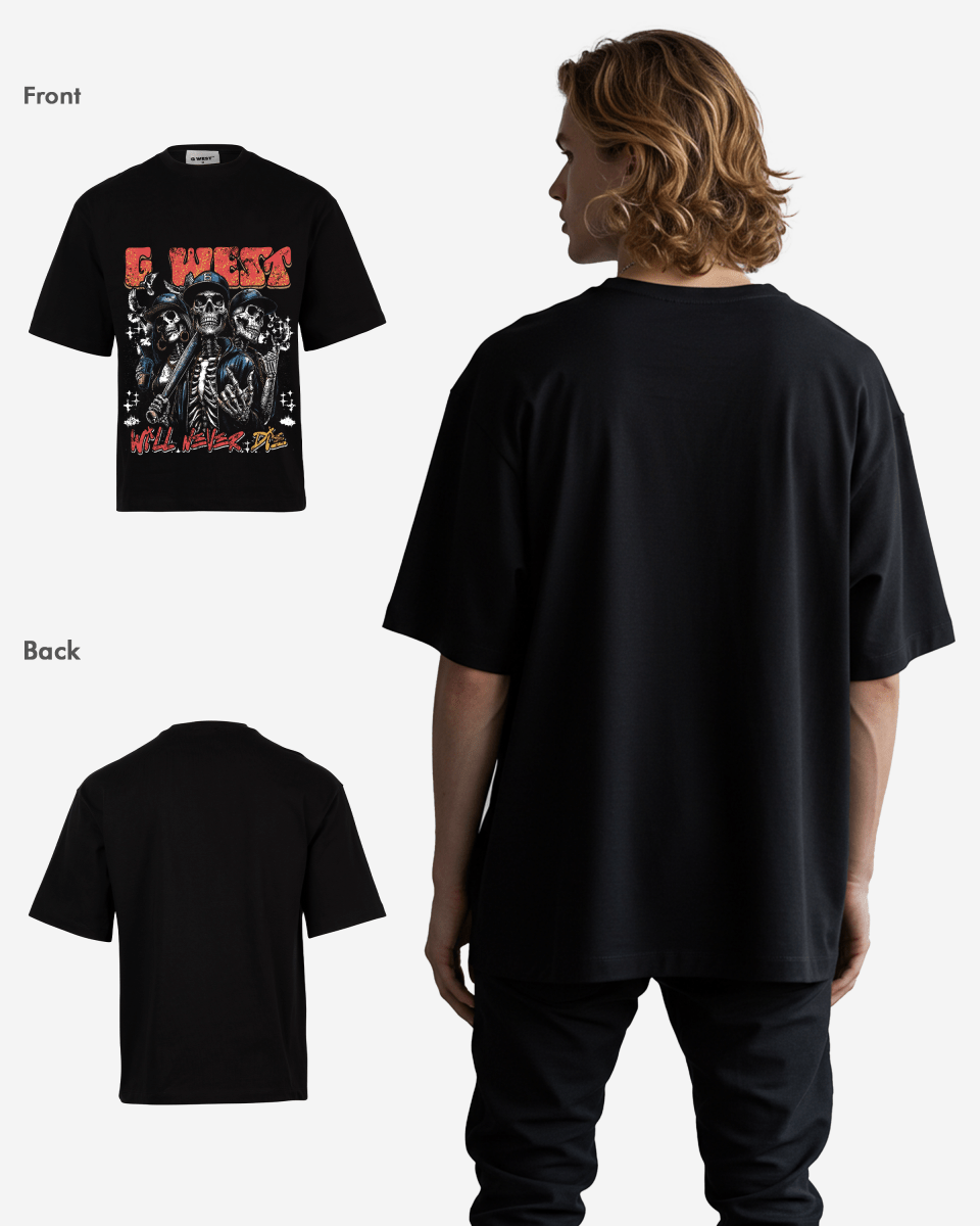 G West Rhinestone I Love My Game Oversized Tee - G West