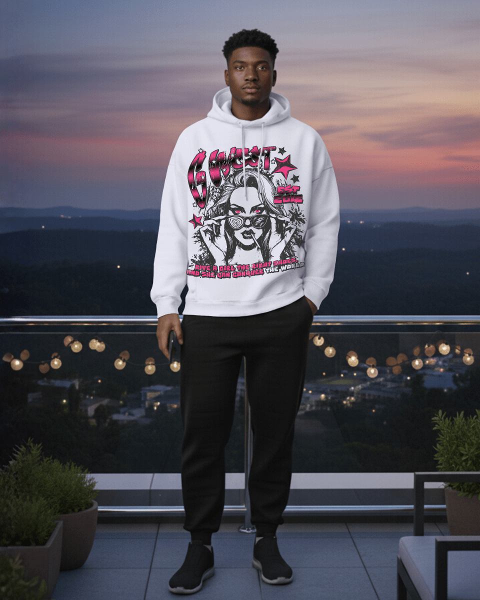 G West Rhinestone My Girl Men's Hoodie - G West