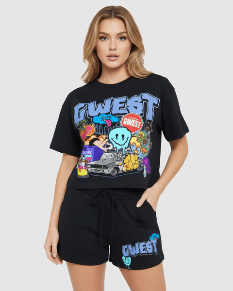 G West Rhinestone Street Riot Women's Set - G West