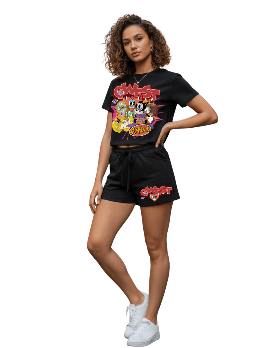 G West Rhinestone Women's Sweet Summer Chaos Set - G West