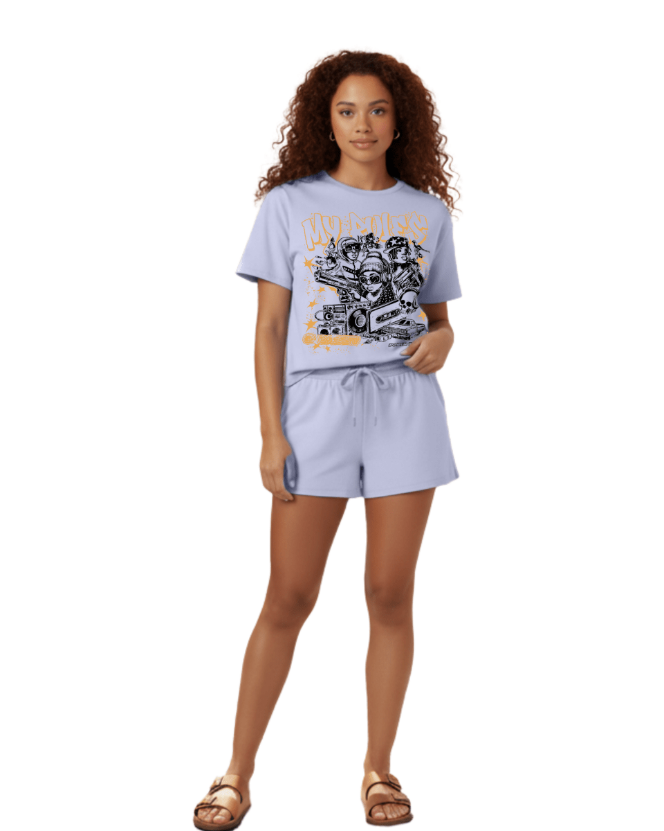 G West Rhinestone Youth Hustle Women's T-Shirt - G West