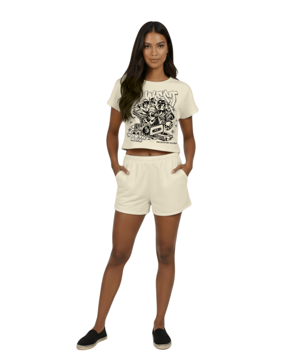 G West Rhinestone Youth Hustle Women's T-Shirt - G West