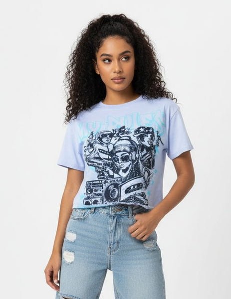 G West Rhinestone Youth Hustle Women's T-Shirt - G West