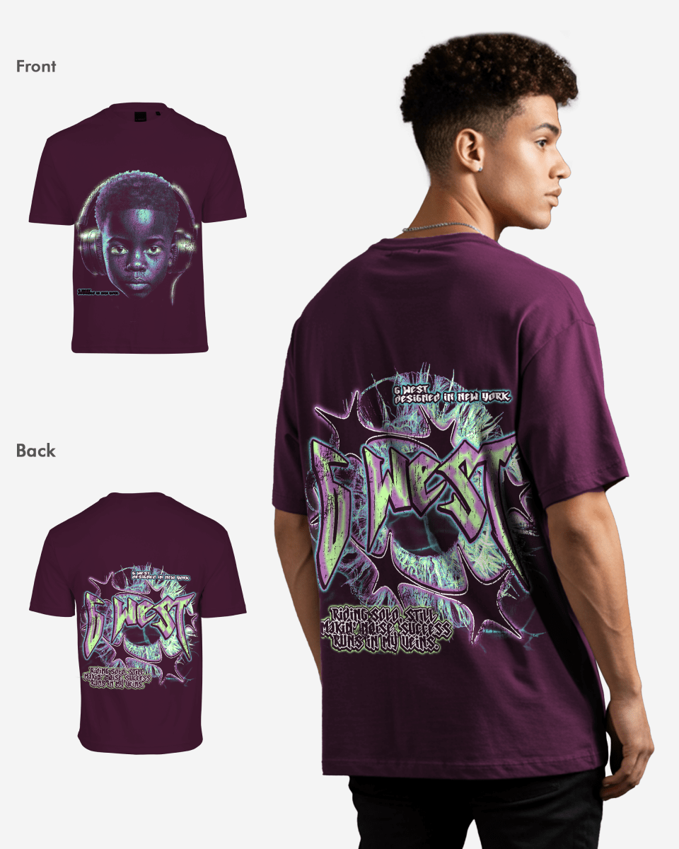 G West Riding Solo Premium Oversized Tee - G West