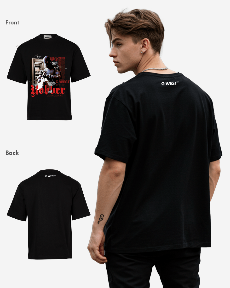 G - WEST ROBBER OVERSIZED TEE GWROJMT116 - G West