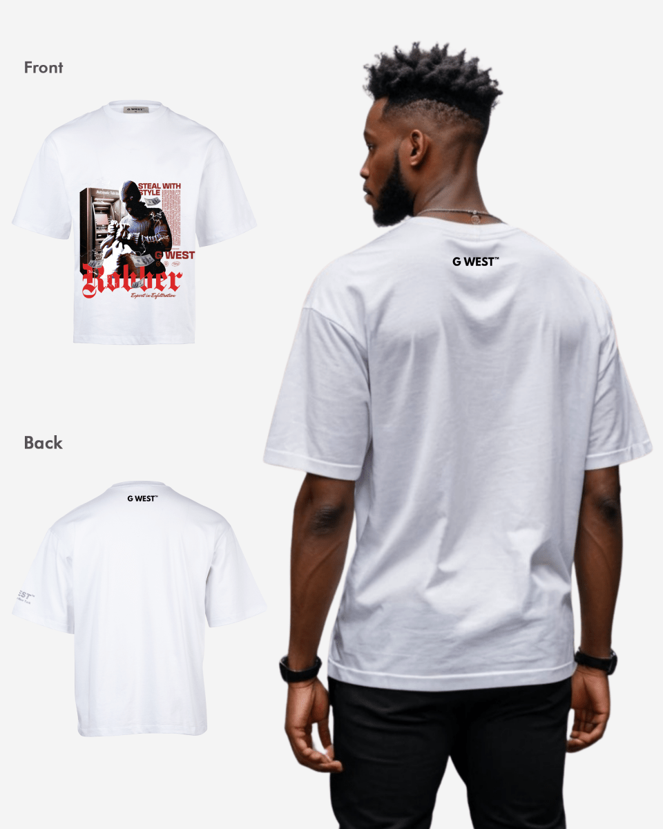G - WEST ROBBER OVERSIZED TEE GWROJMT116 - G West