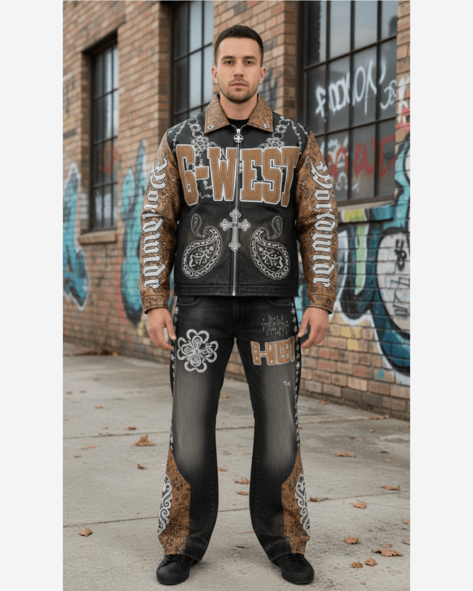 G West Rust West Legacy Denim Complicated Men's Set - G West