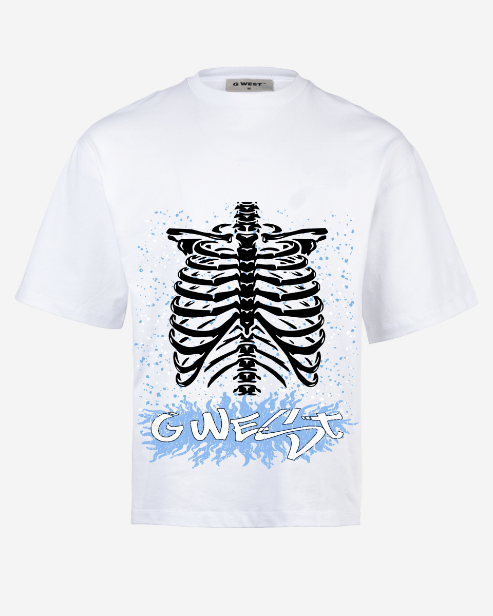 G West Skeleton Body Oversized Tee - G West