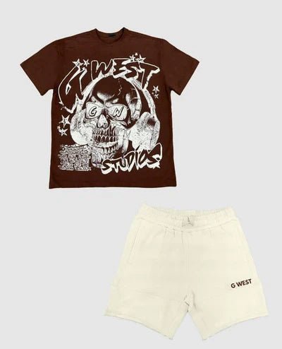 G WEST SKULLY BEATS TEE - G West