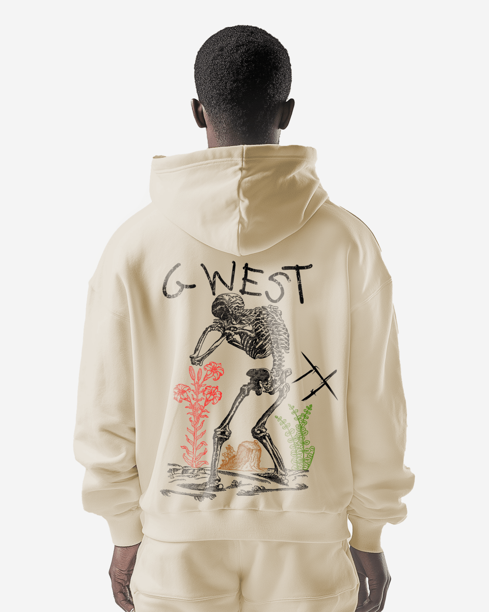G West Sorrow Skeleton Heavy Premium Hoodie - 6 Colors - G West