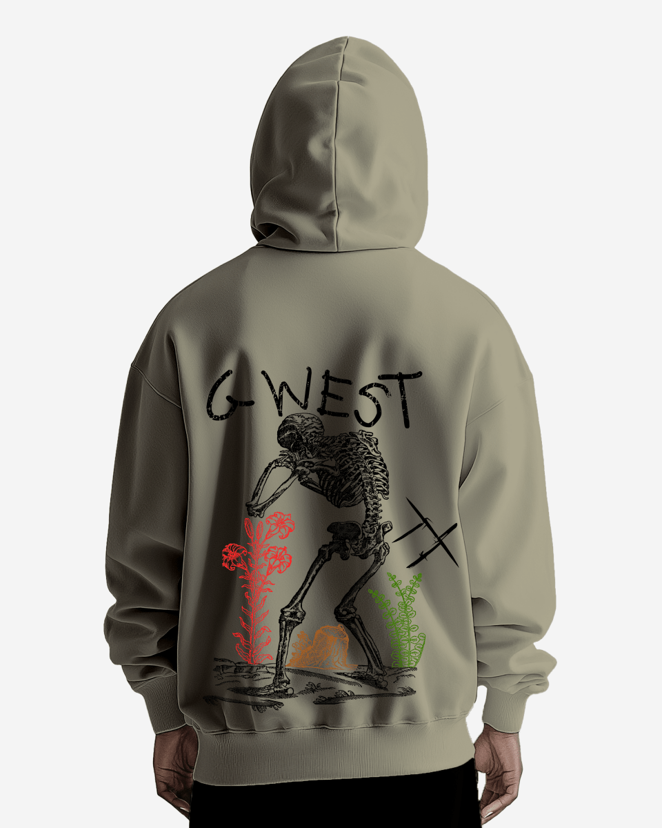G West Sorrow Skeleton Heavy Premium Hoodie - 6 Colors - G West