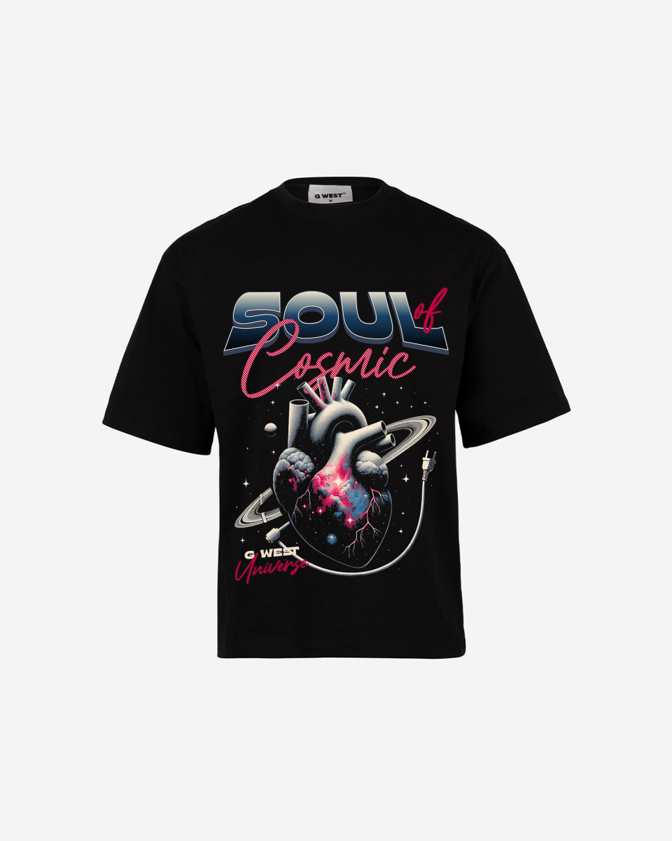 G - WEST SOUL OF COSMIC OVERSIZED TEE GWROJMT81 - G West
