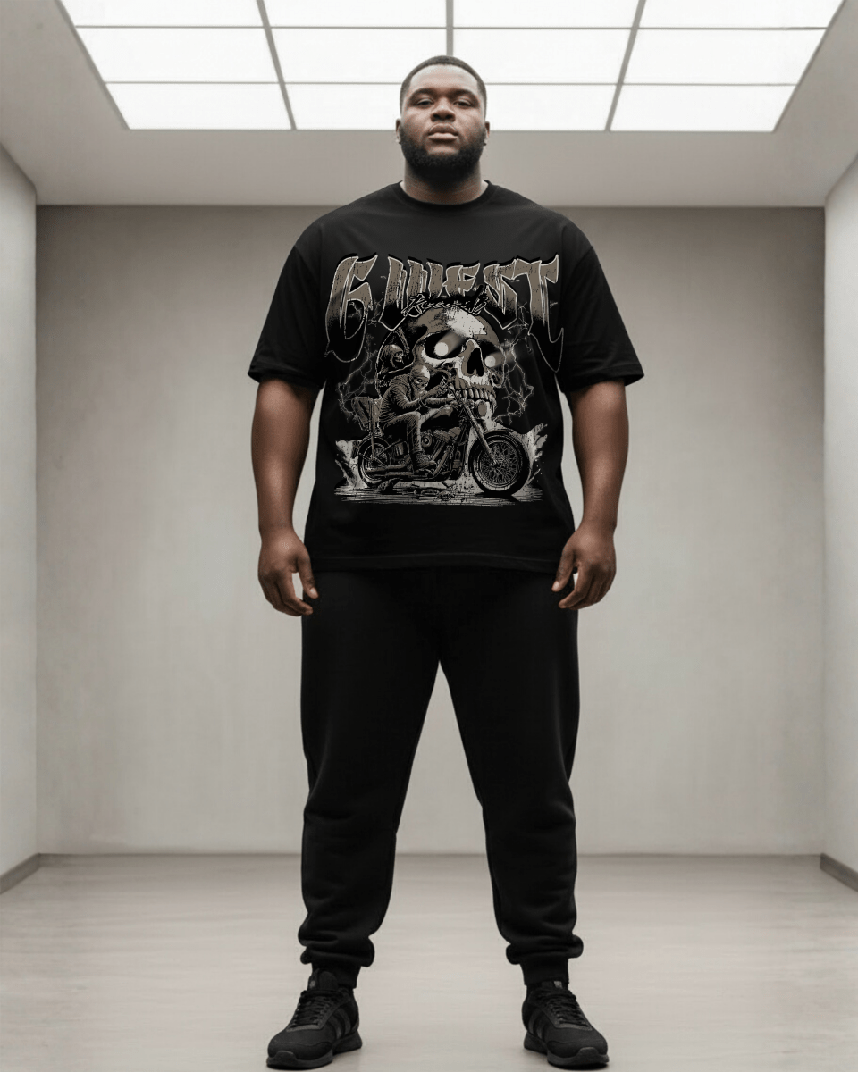 G West Soul Rider Big And Tall Oversized T-Shirt - G West