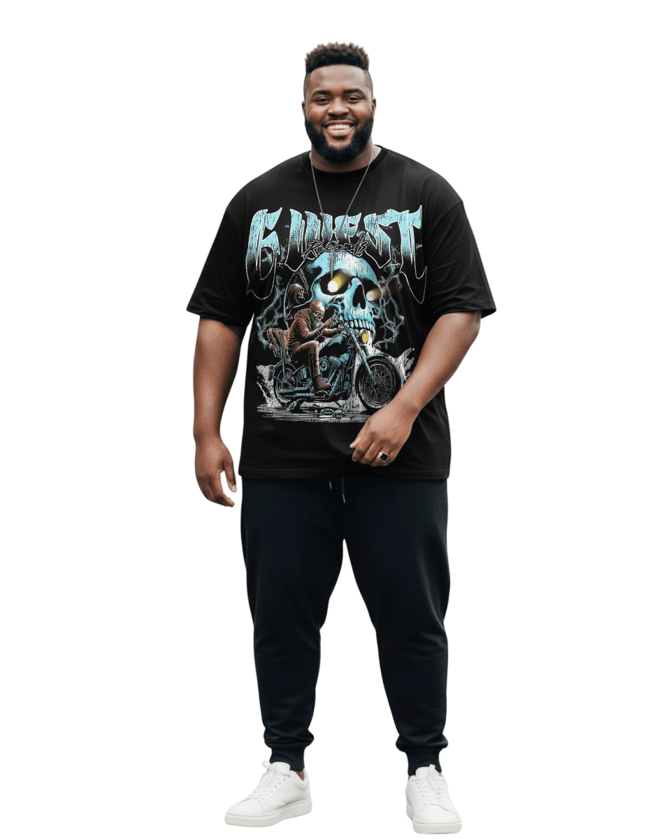 G West Soul Rider Big And Tall Oversized T-Shirt - G West