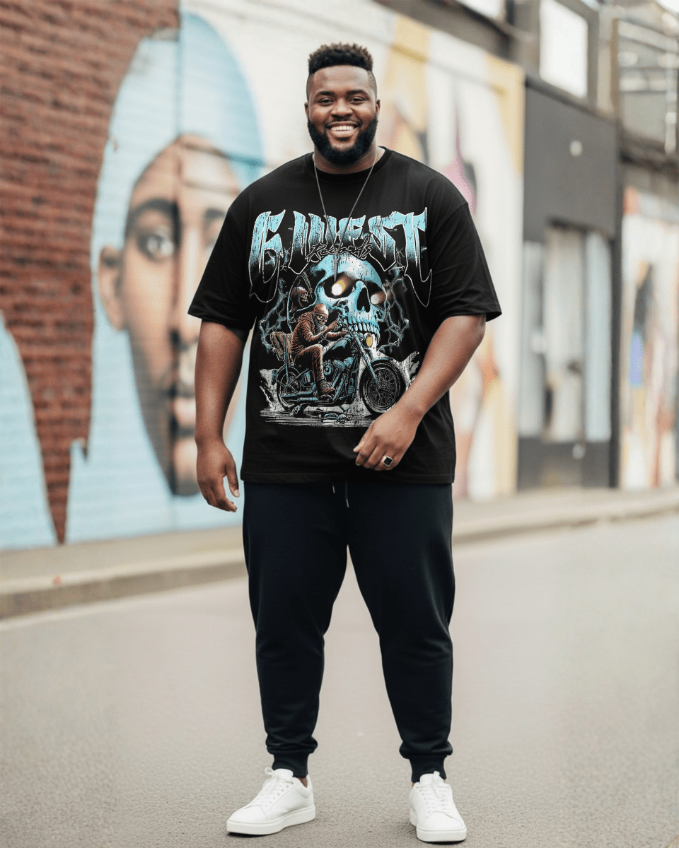 G West Soul Rider Big And Tall Oversized T-Shirt - G West