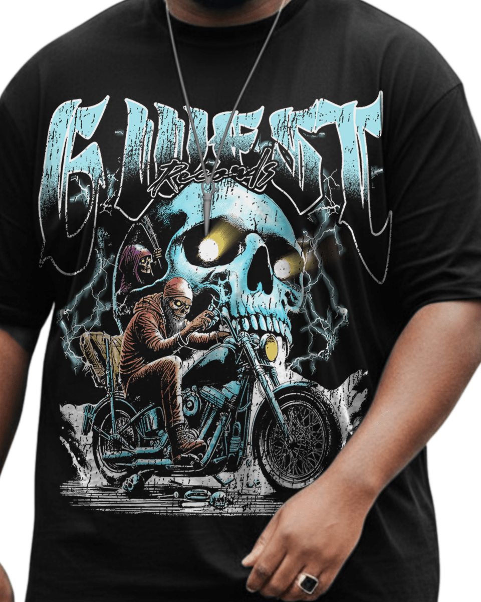 G West Soul Rider Big And Tall Oversized T-Shirt - G West