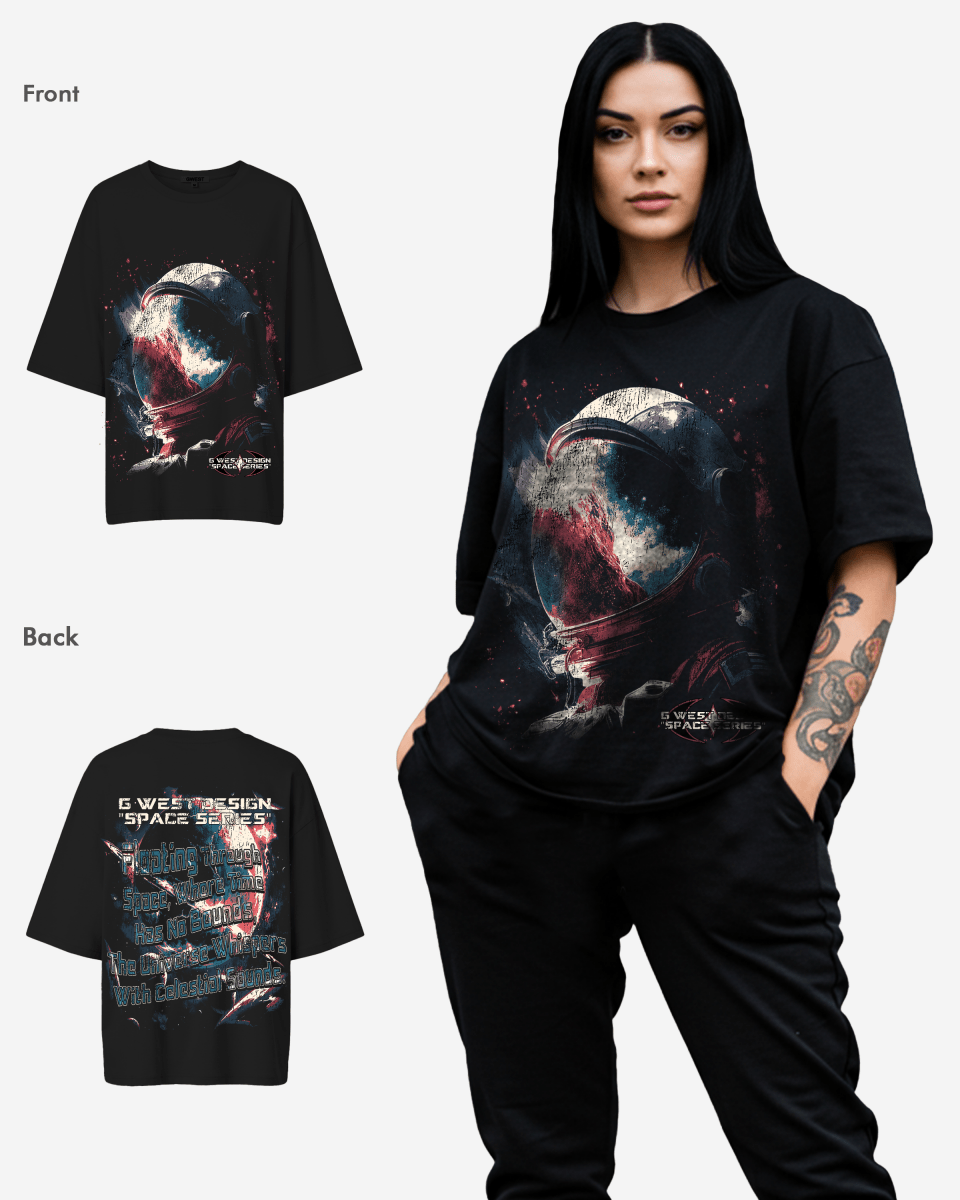 G West Space Series Premium Oversized Tee - WOMEN - G West