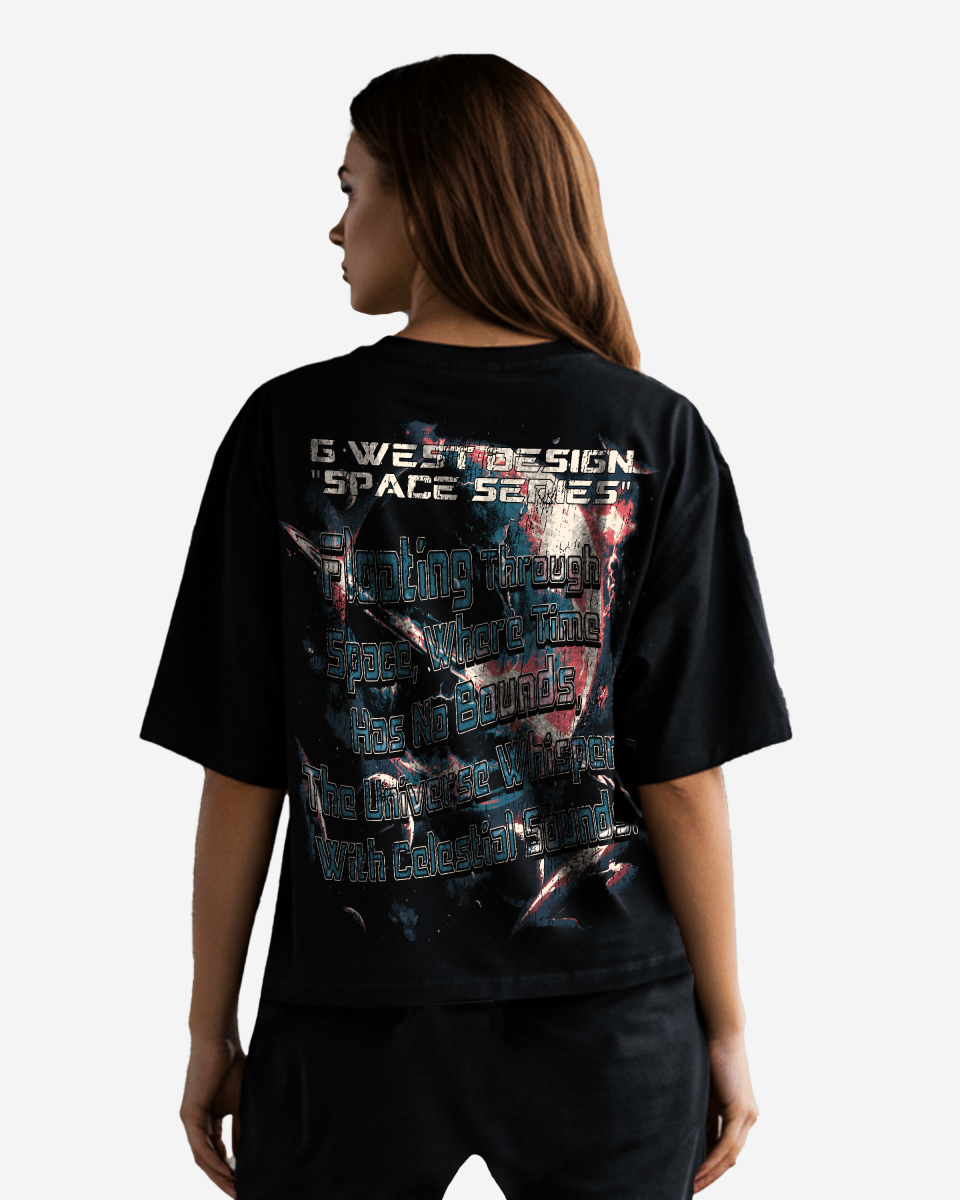 G West Space Series Premium Oversized Tee - WOMEN - G West
