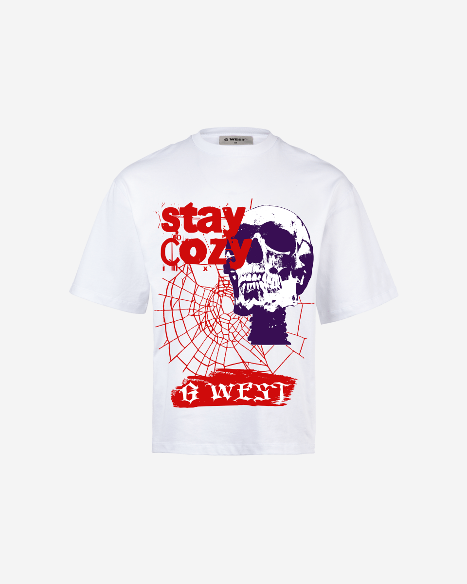 G - WEST STAY COZY OVERSIZED TEE GWROJMT174 - G West