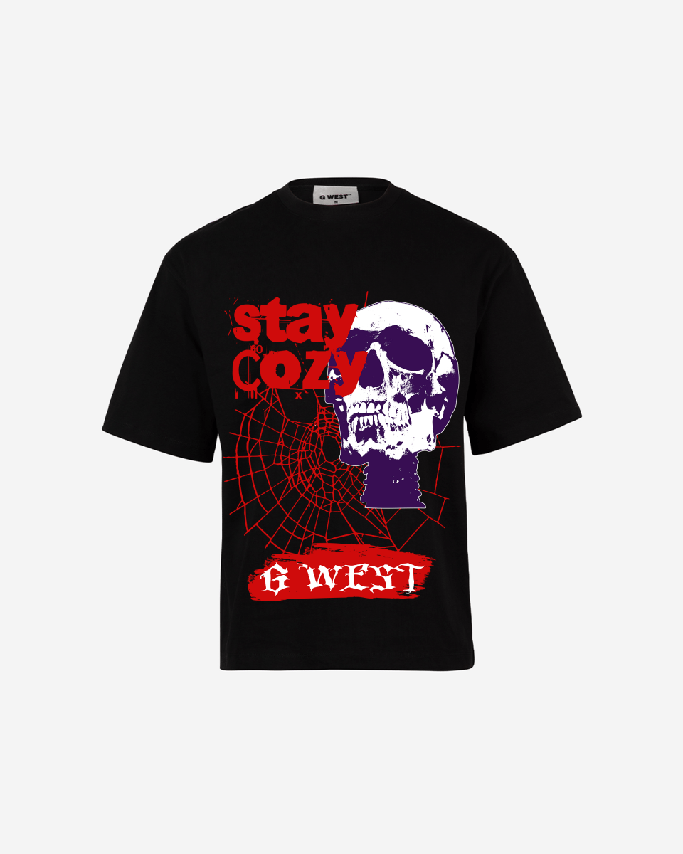 G - WEST STAY COZY OVERSIZED TEE GWROJMT174 - G West