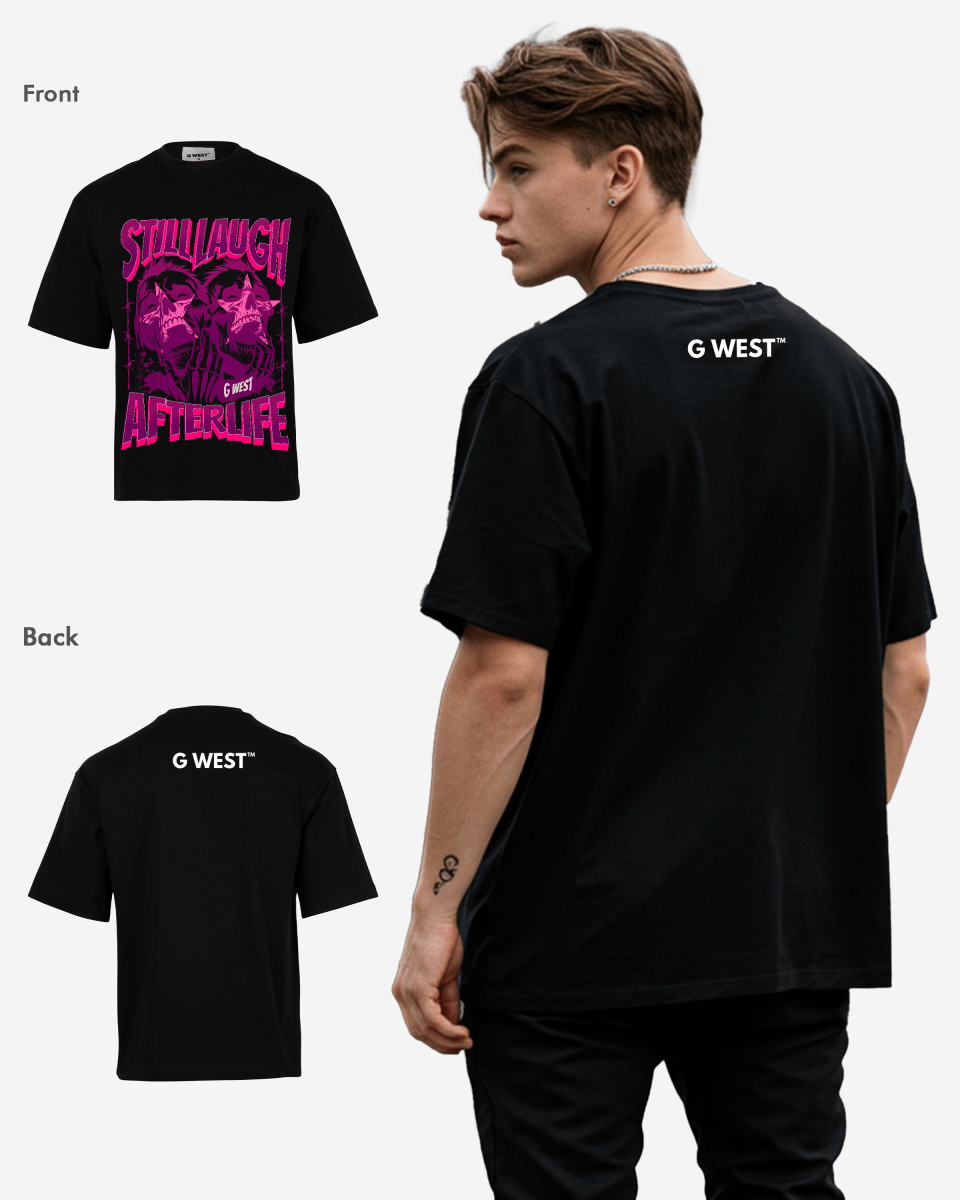 G - WEST STILLLAUGH AFTERLIFE OVERSIZED TEE GWROJMT84 - G West