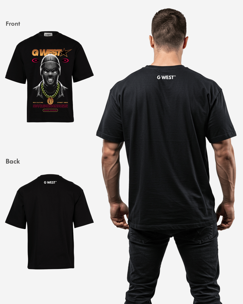 G - WEST STREET PHANTOM OVERSIZED TEE GWROJMT87 - G West