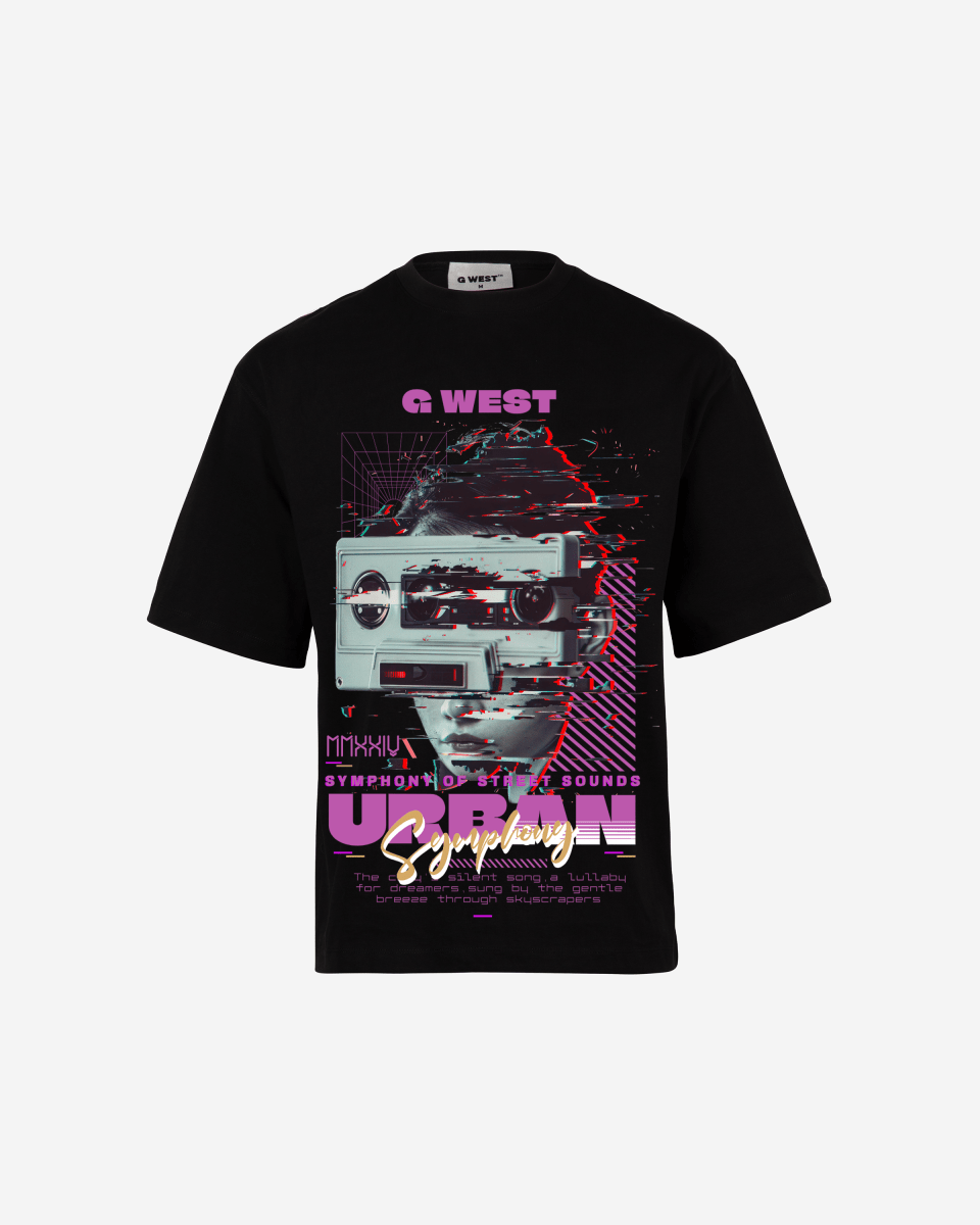 G - WEST STREET SOUNDS OVERSIZED TEE GWROJMT178 - G West