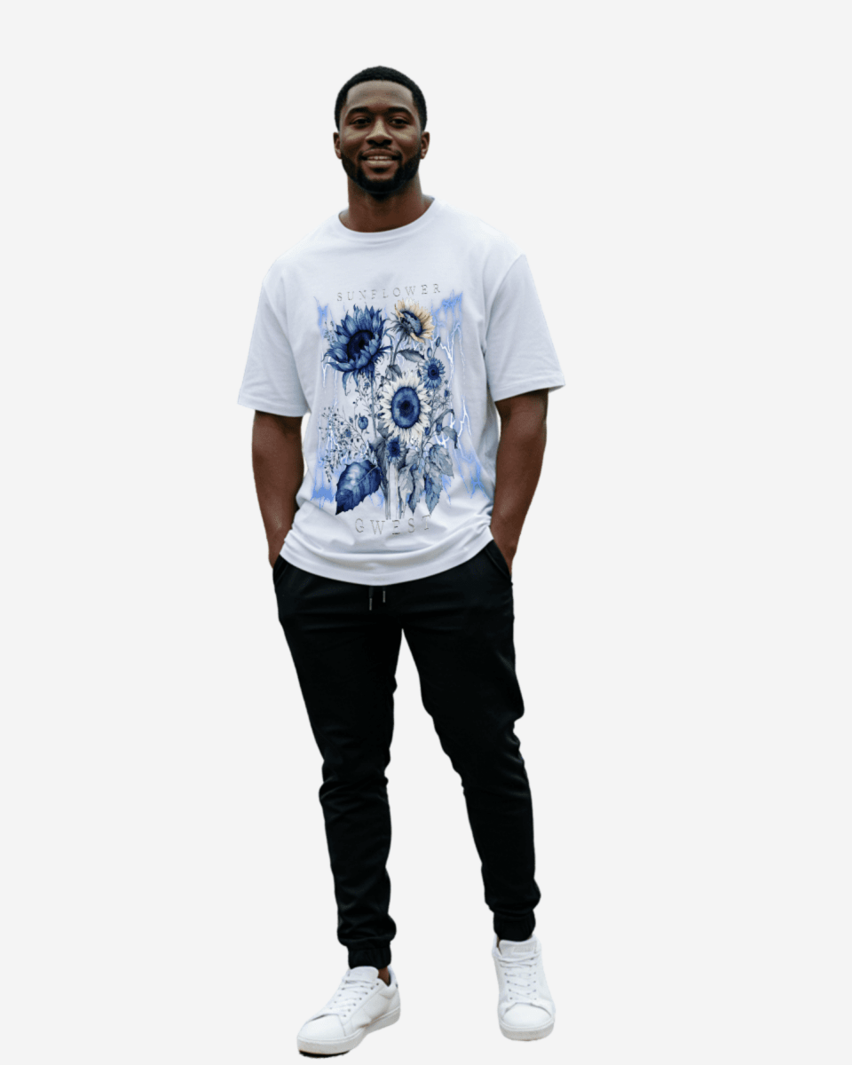 G West Sunflower 2.0 Oversized Men's T-Shirt - G West