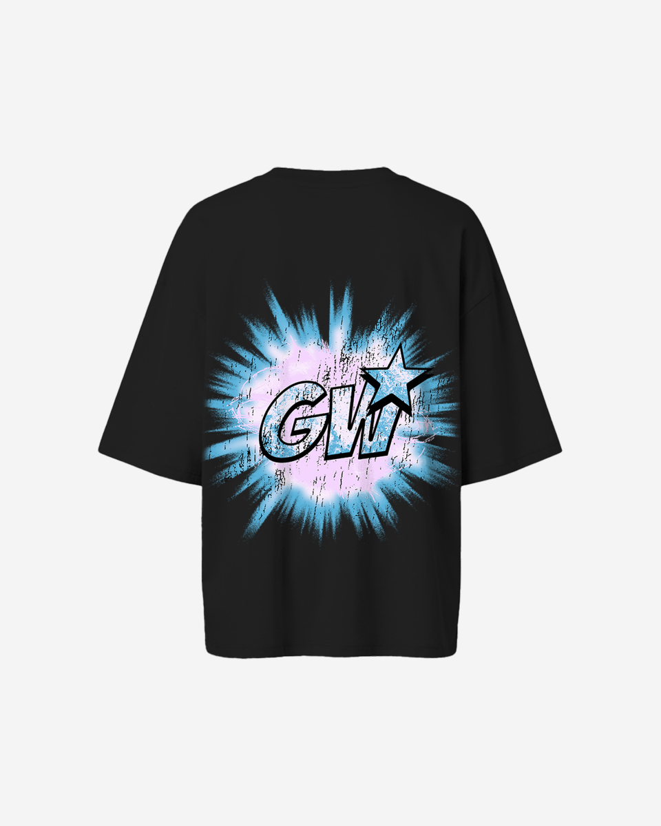 G West Supernatural Acid Wash Premium Oversized Tee - WOMEN - G West