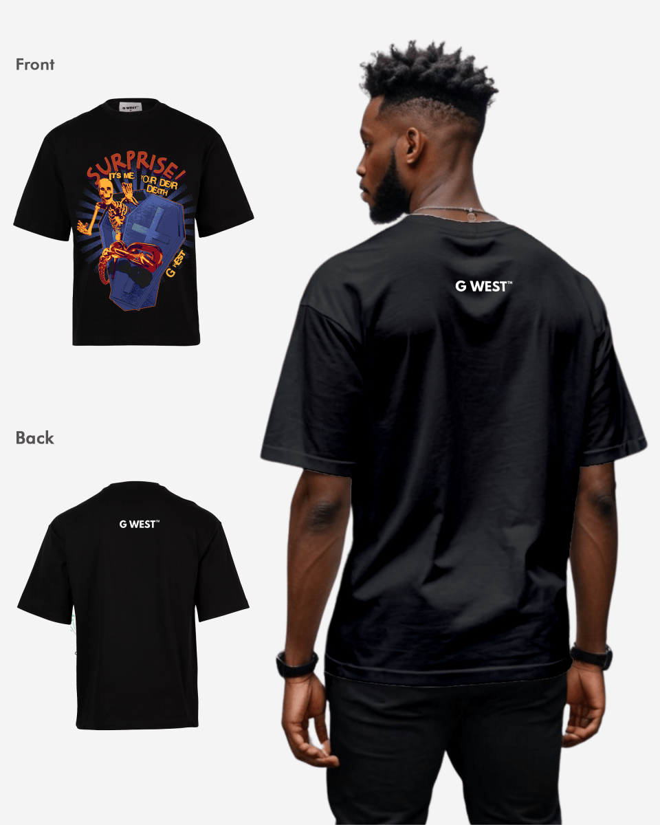 G - WEST Surprisei Oversized Tee - GWROJMT4 - G West