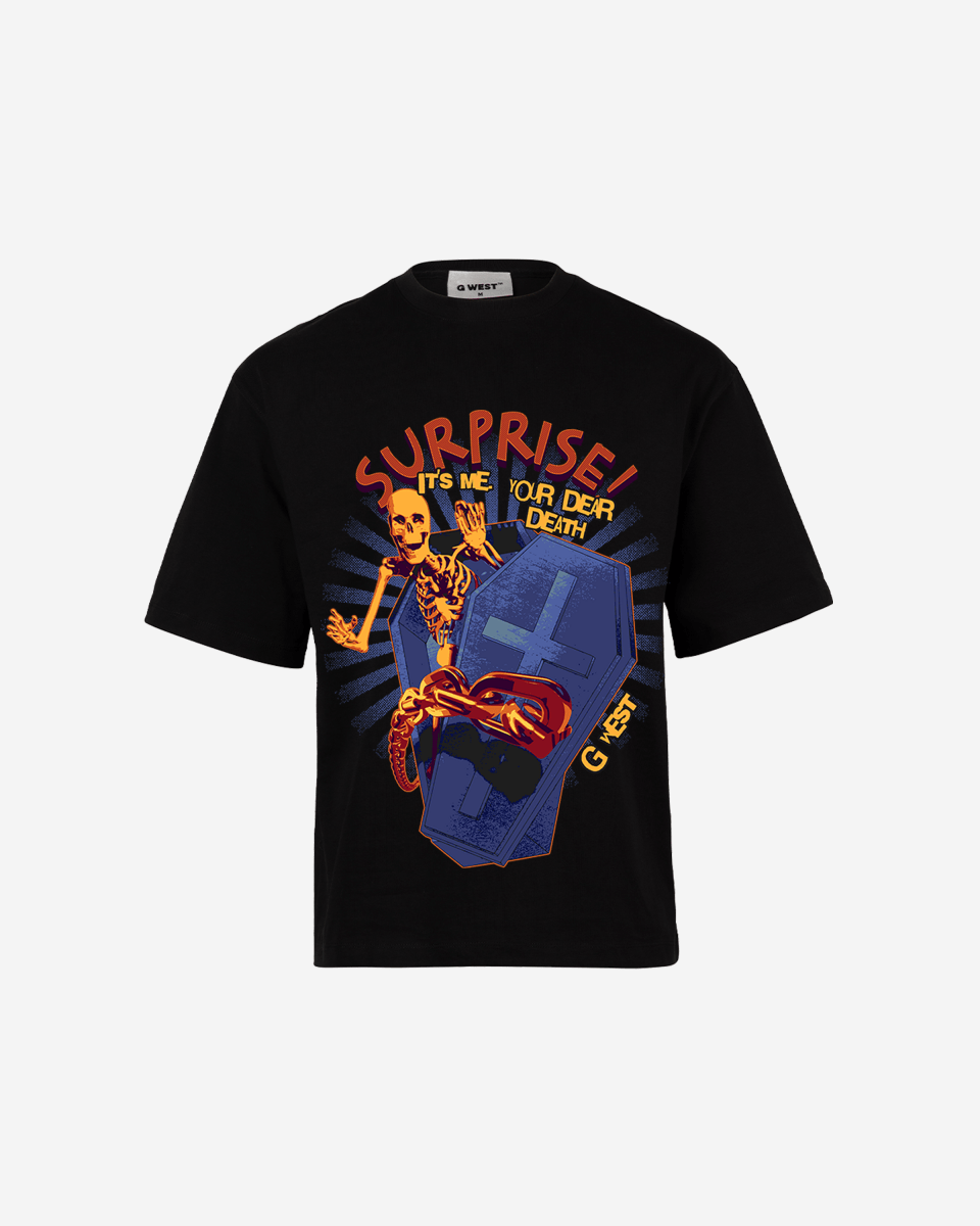 G - WEST Surprisei Oversized Tee - GWROJMT4 - G West