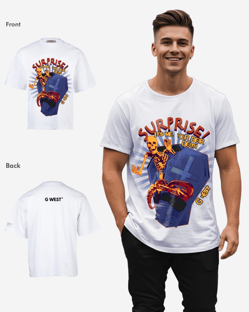 G - WEST Surprisei Oversized Tee - GWROJMT4 - G West