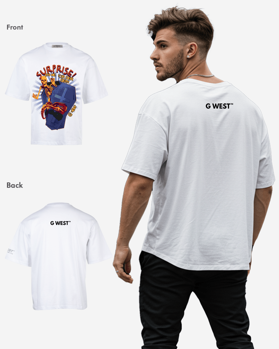 G - WEST Surprisei Oversized Tee - GWROJMT4 - G West