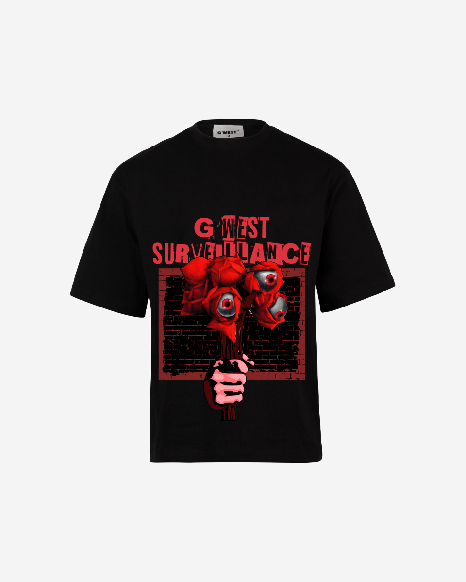 G - WEST SURVEILLANCE OVERSIZED TEE GWROJMT60 - G West