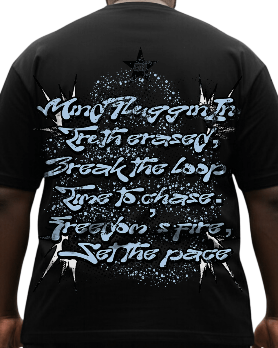 G West Swayed Big And Tall Oversized T-Shirt - G West