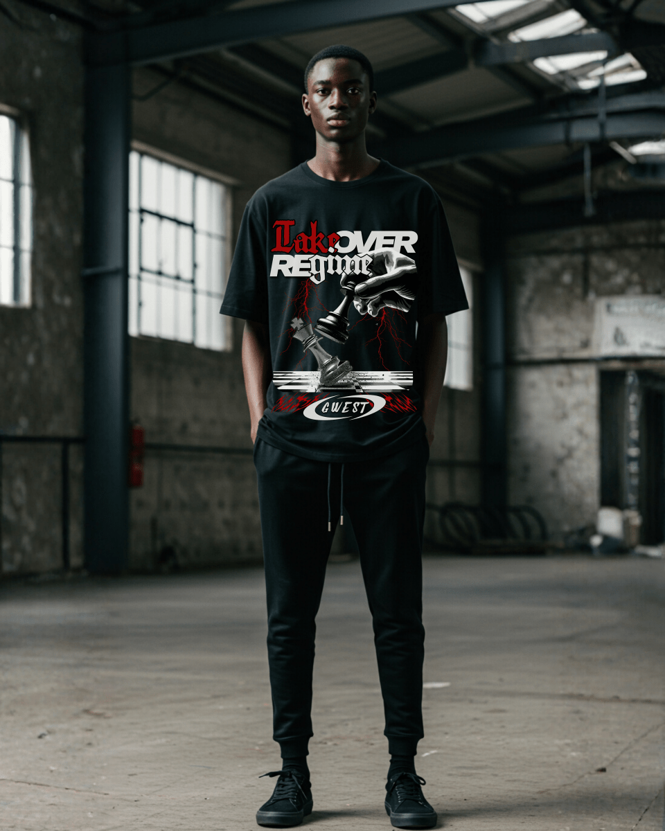 G West Take Over Regime Men's Oversized T-Shirt - G West