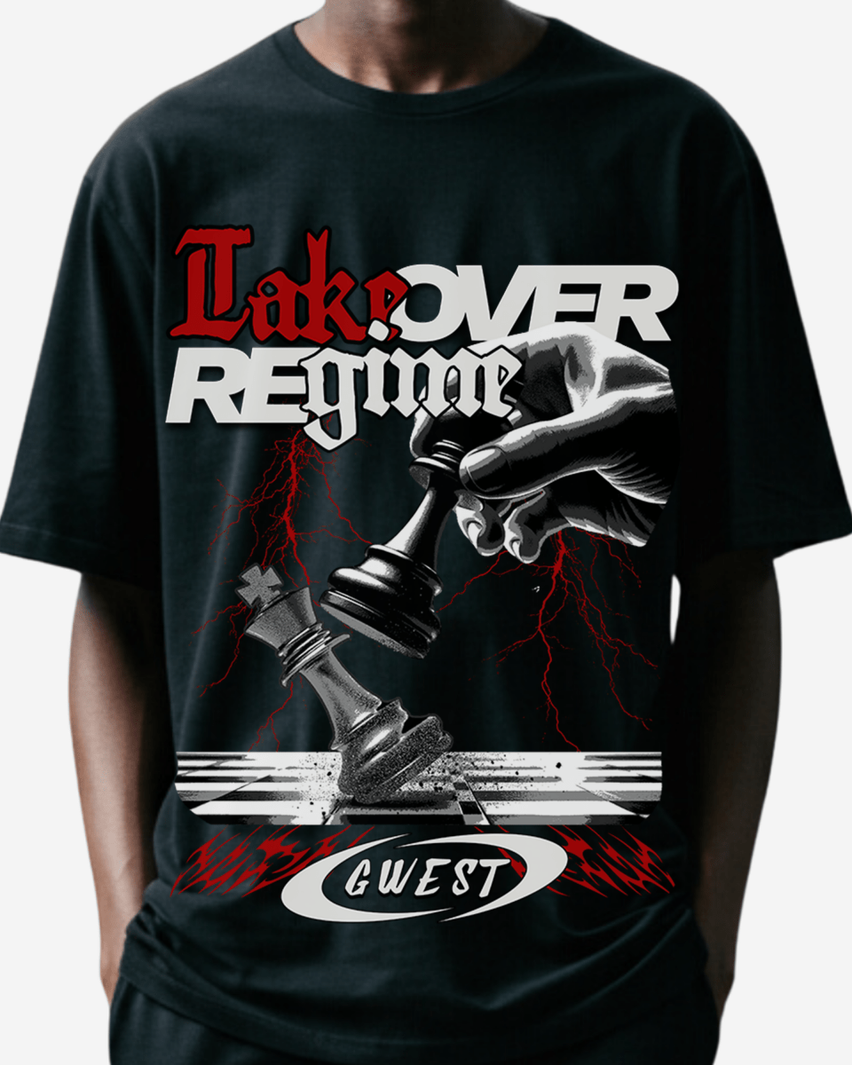 G West Take Over Regime Men's Oversized T-Shirt - G West