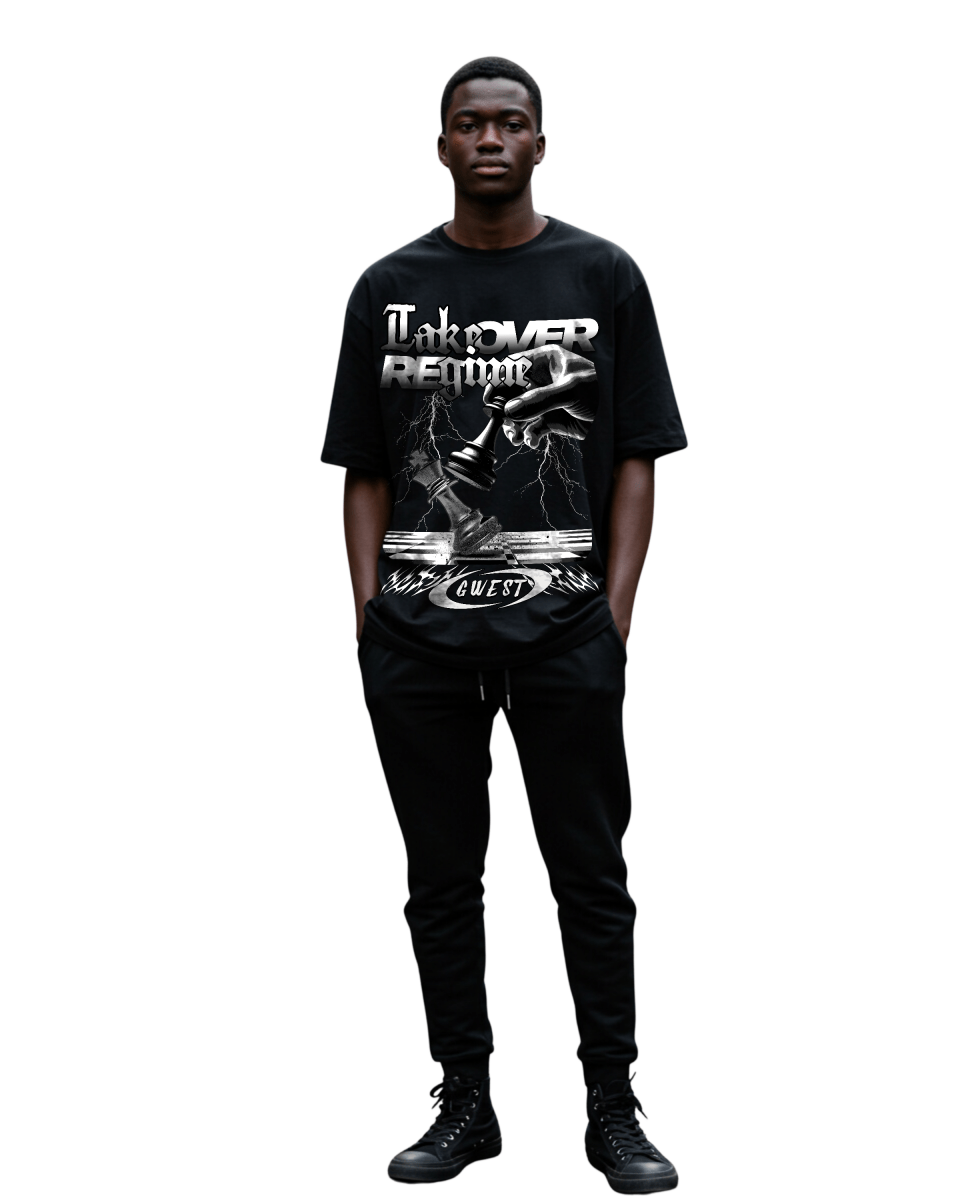G West Take Over Regime Men's Oversized T-Shirt - G West