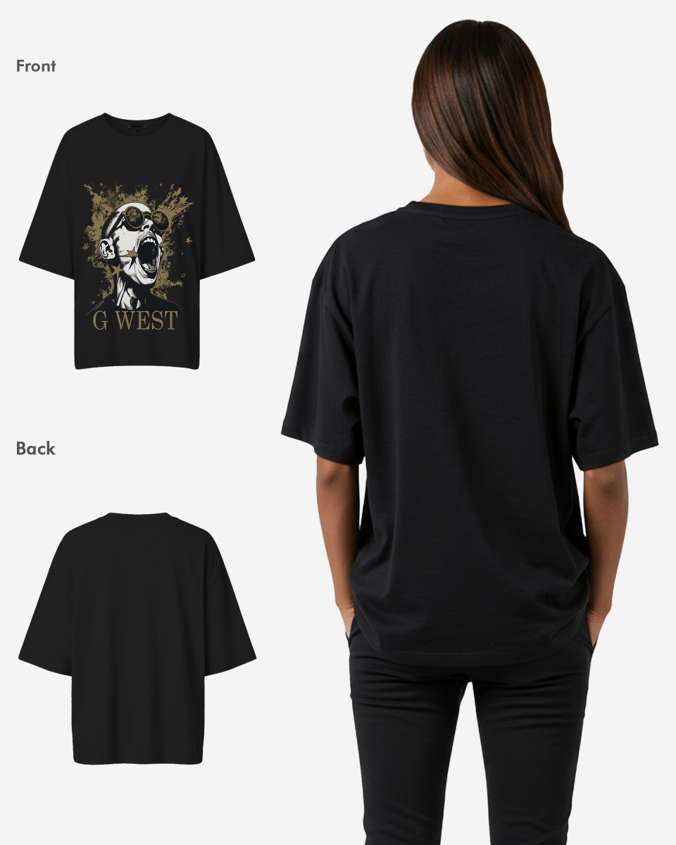 G West Too Loud Oversized Tee - WOMEN - G West