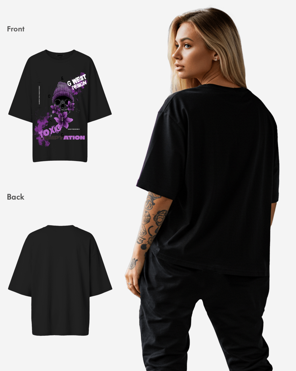 G West Toxic Oversized Tee - WOMEN - G West