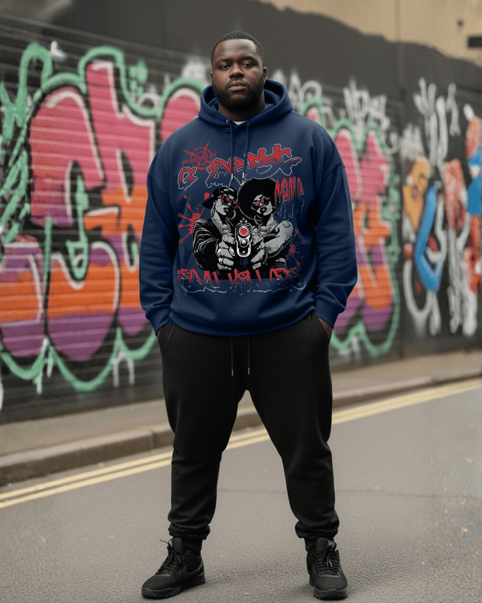 G West Trigger Twins Big And Tall Hoodie - G West