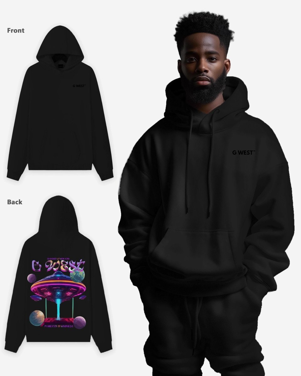 G West Ufo Oversize Hoodie Mens Style - G West