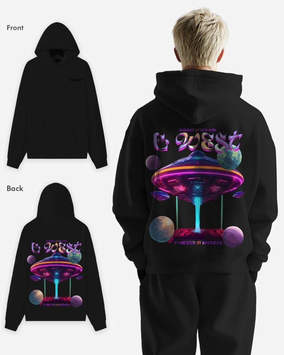G West Ufo Oversize Hoodie Mens Style - G West