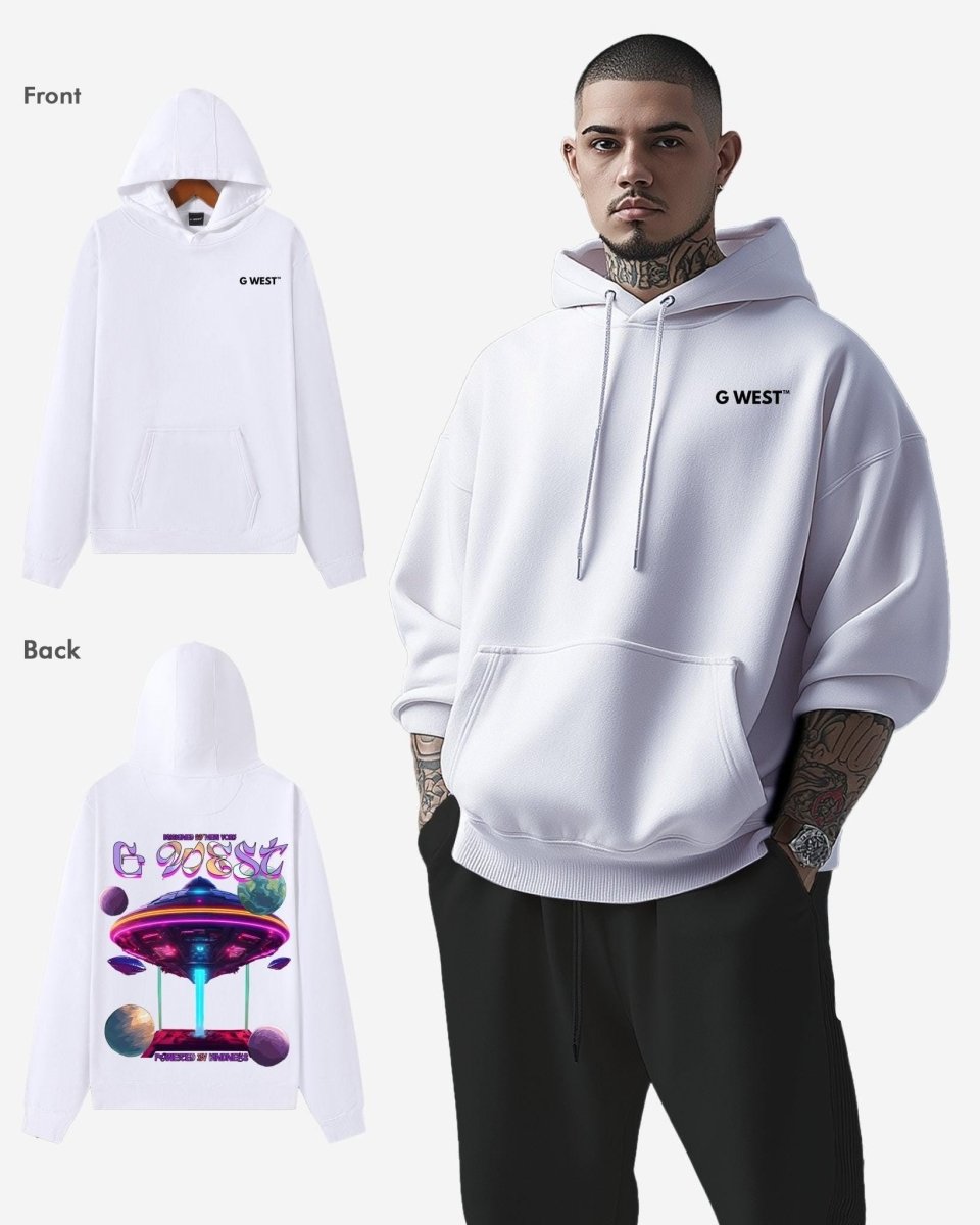 G West Ufo Oversize Hoodie Mens Style - G West