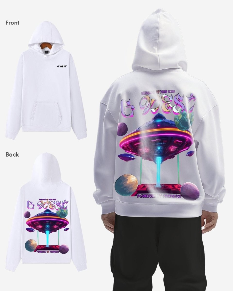 G West Ufo Oversize Hoodie Mens Style - G West