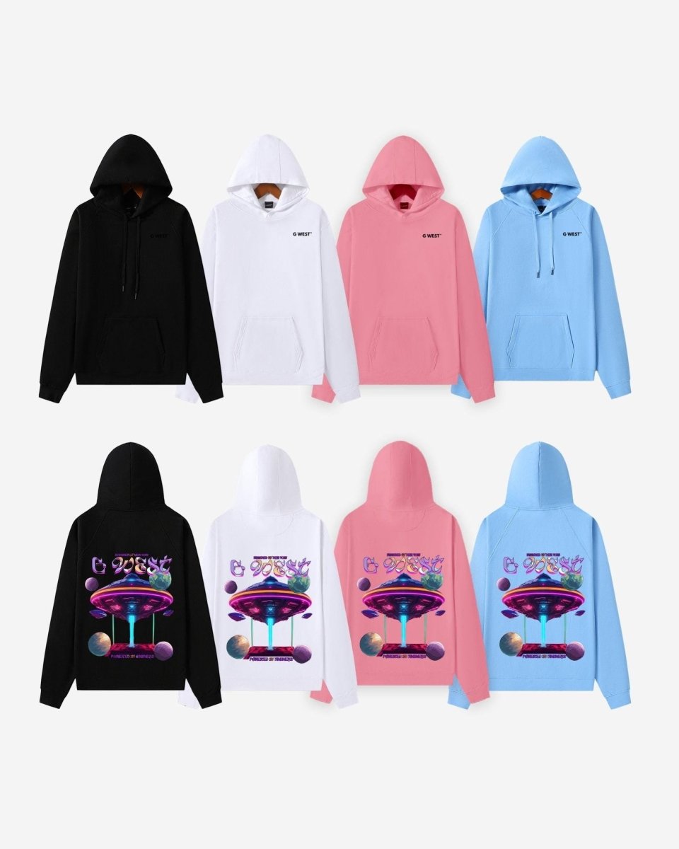 G West Ufo Oversize Hoodie Mens Style - G West